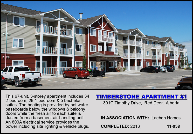 Timberstone Apartment #1 - Red Deer Alberta
