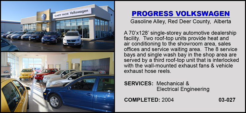 Progress Volkswagon - Gasoline Alley Red Deer
