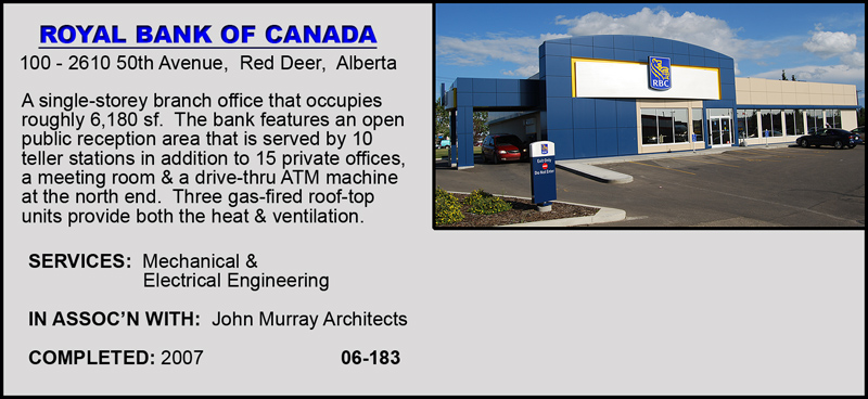 Royal Bank of Canada - Red Deer Alberta