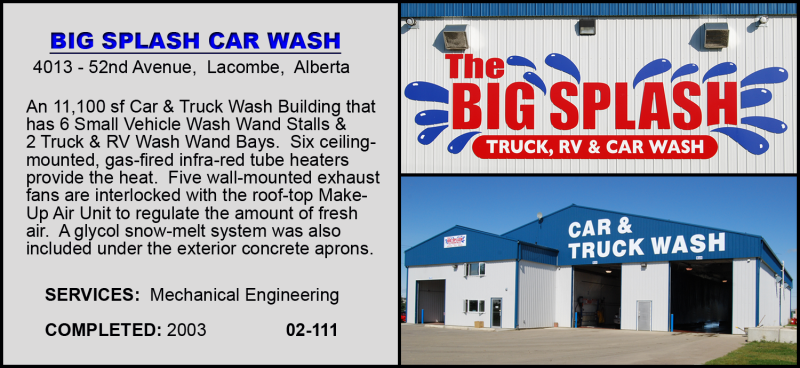 Big Splash Truck, RV & Car Wash - Lacombe Alberta