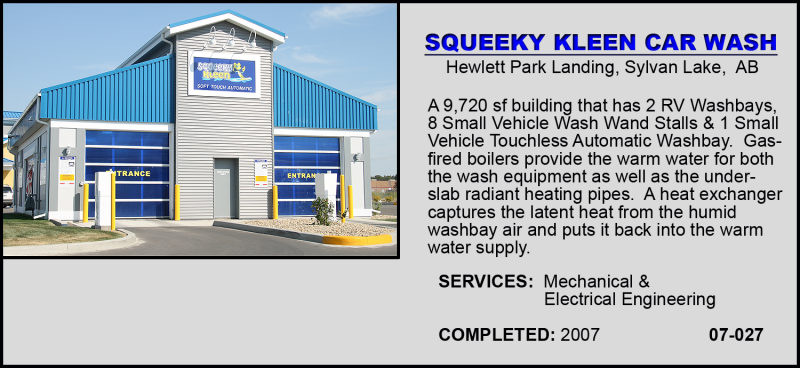 Squeeky Kleen Car Wash - Sylvan Lake Alberta