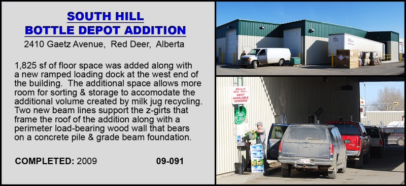 South Hill - Bottle Depot Addition